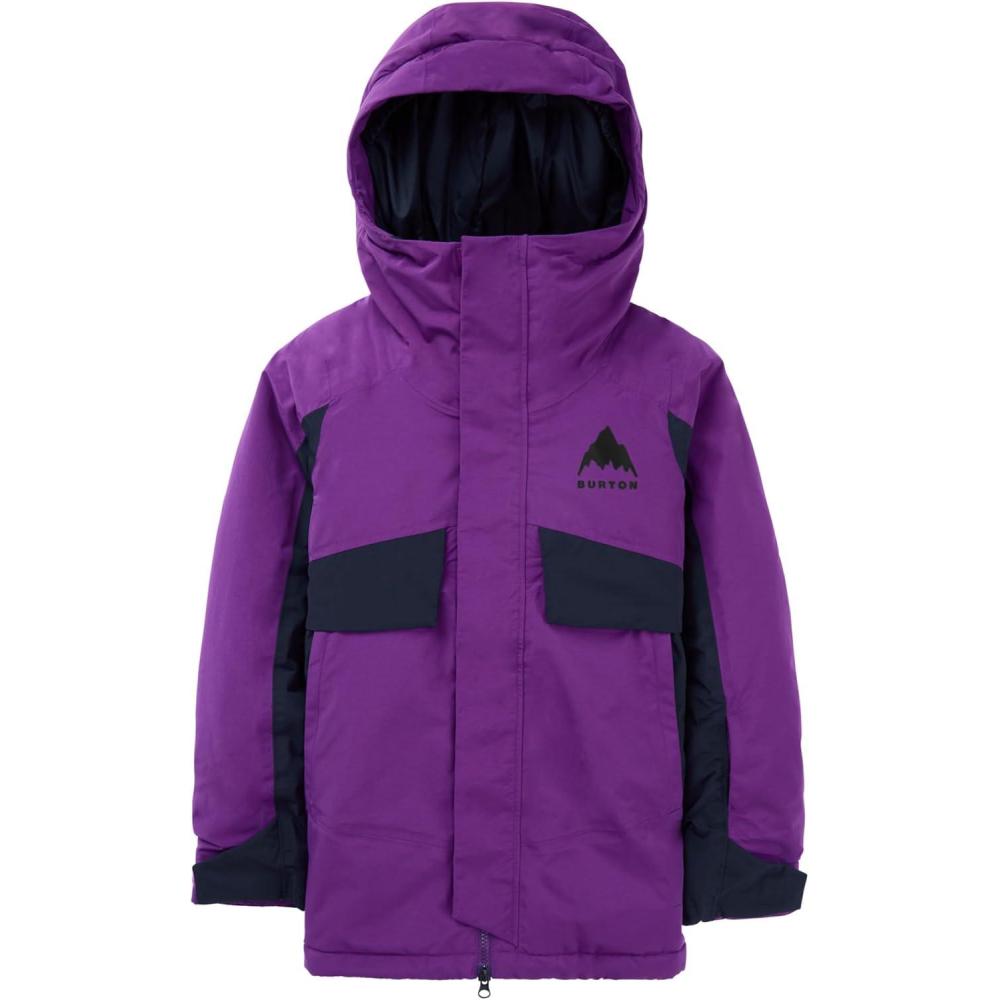 imageBurton Kids Ascutney 2L JacketImperial PurpleTrue Black