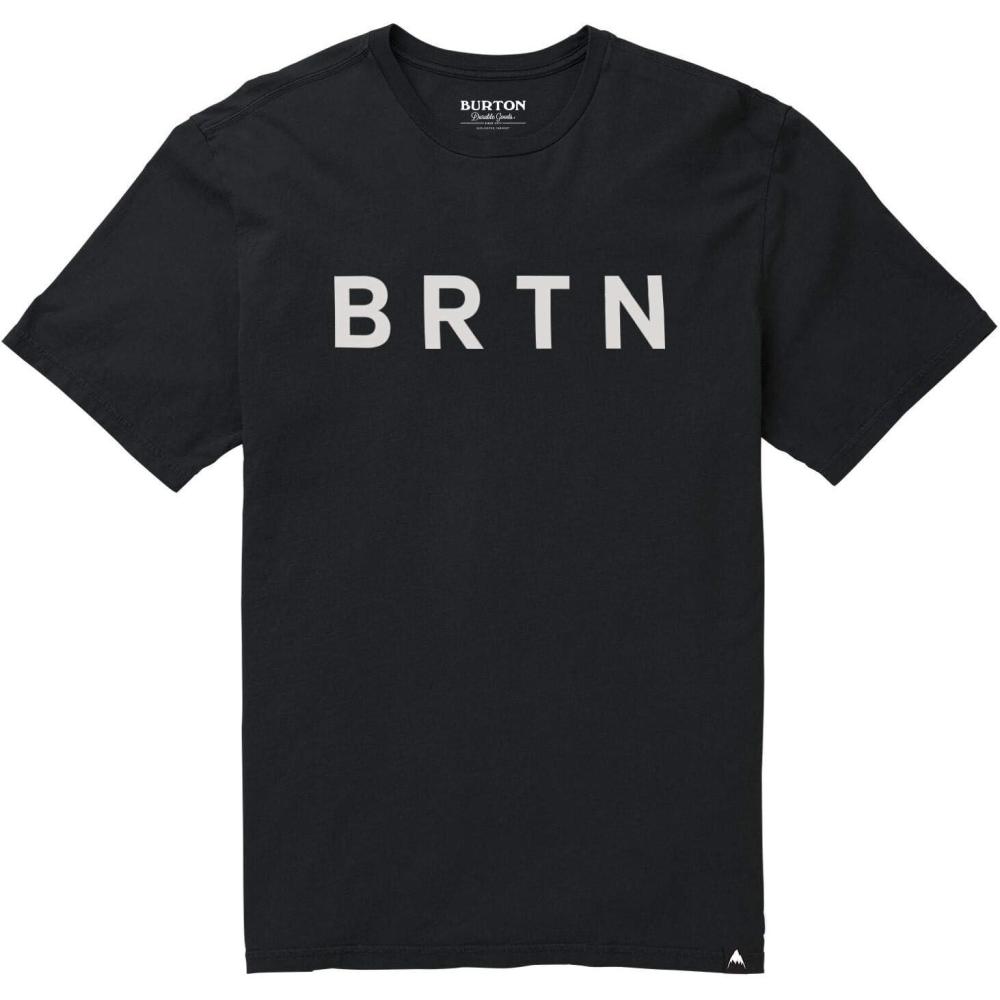 imageBurton Mens BRTN Short Sleeve TShirtTrue Black 1