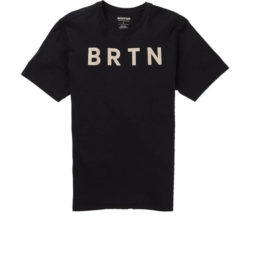 imageBurton Mens BRTN Short Sleeve TShirtTrue Black