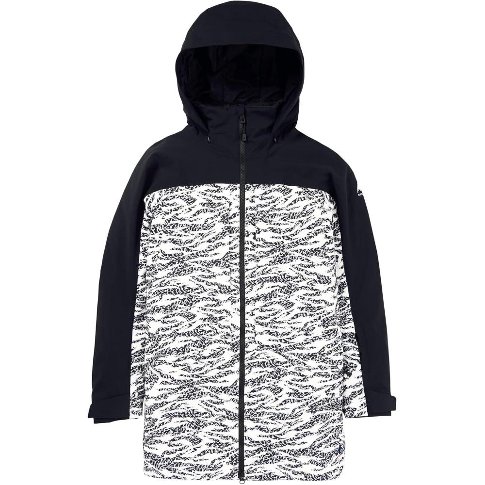 imageBurton Womens Prowess 20 JacketTrue BlackZebra Camo