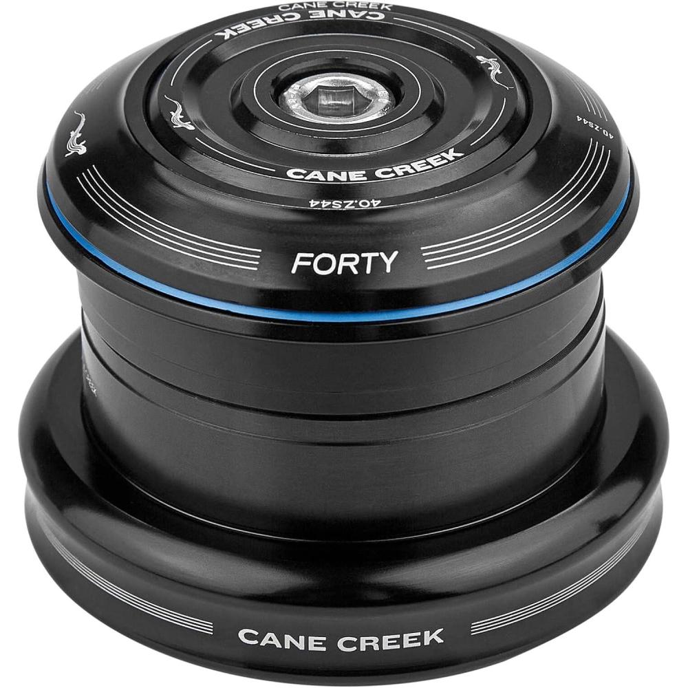 imageCane Creek 40Series External Cup Complete for 34mm HeadTube 118Inch Straight Steerer BlackBlack  Conversion