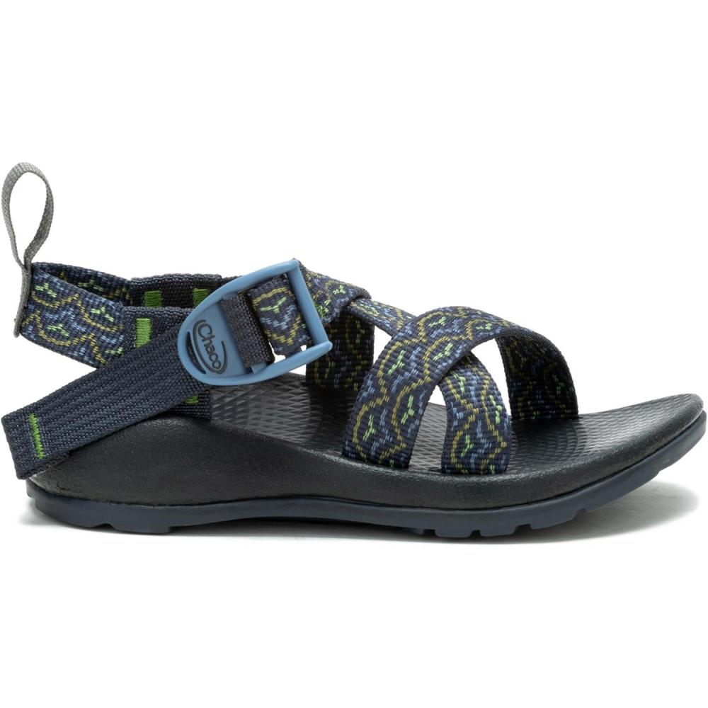 imageChaco UnisexChild Outdoor SandalBloop Navy 2024 New