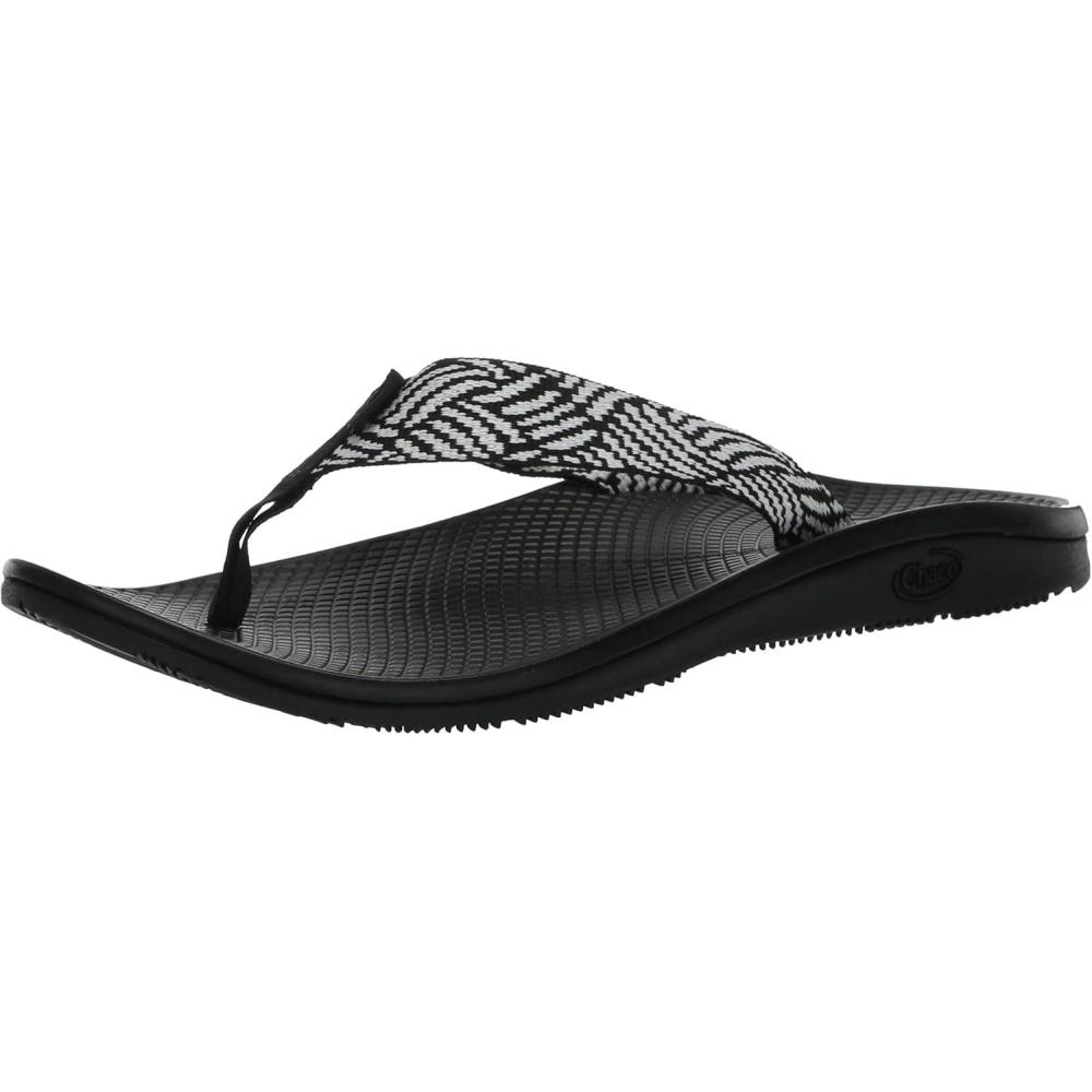 imageChaco Womens Outdoor SandalEverley Black  White  2024 New