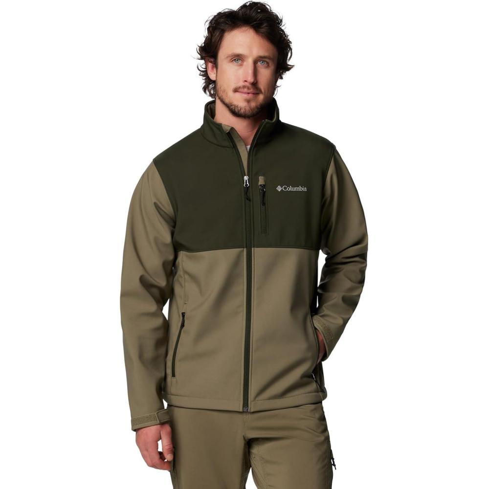 imageColumbia Mens Ascender Softshell JacketStone GreenGreenscape