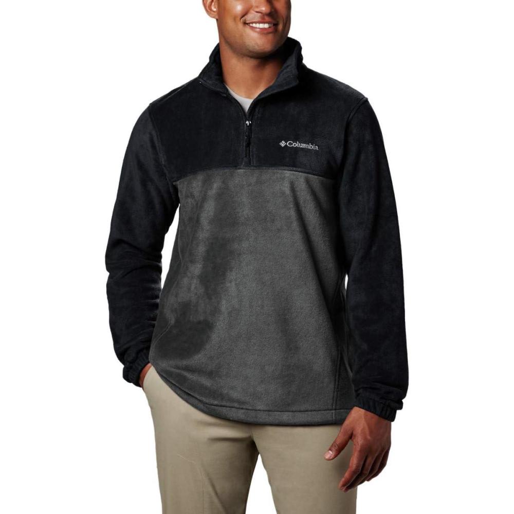 imageColumbia Mens Steens Mountain Half Zip FleeceBlack Grill
