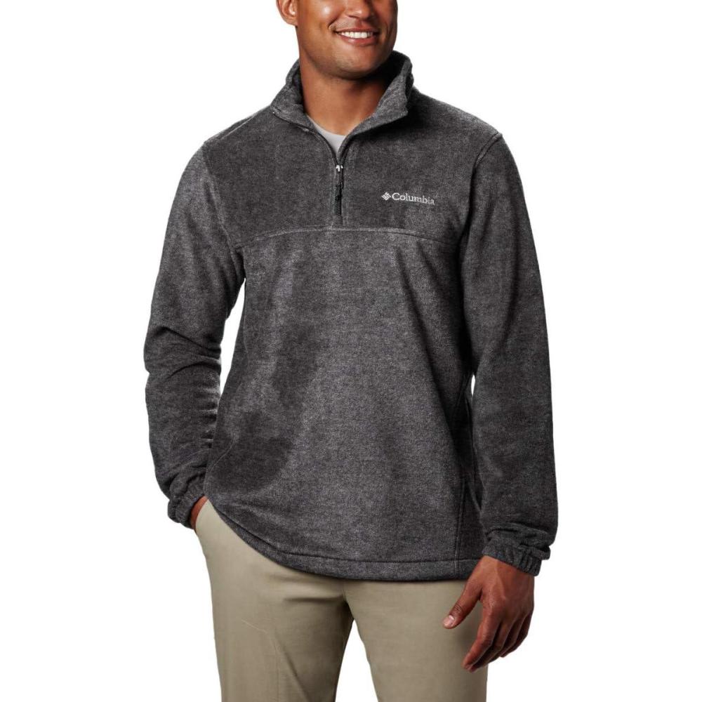imageColumbia Mens Steens Mountain Half Zip FleeceCharcoal Heather
