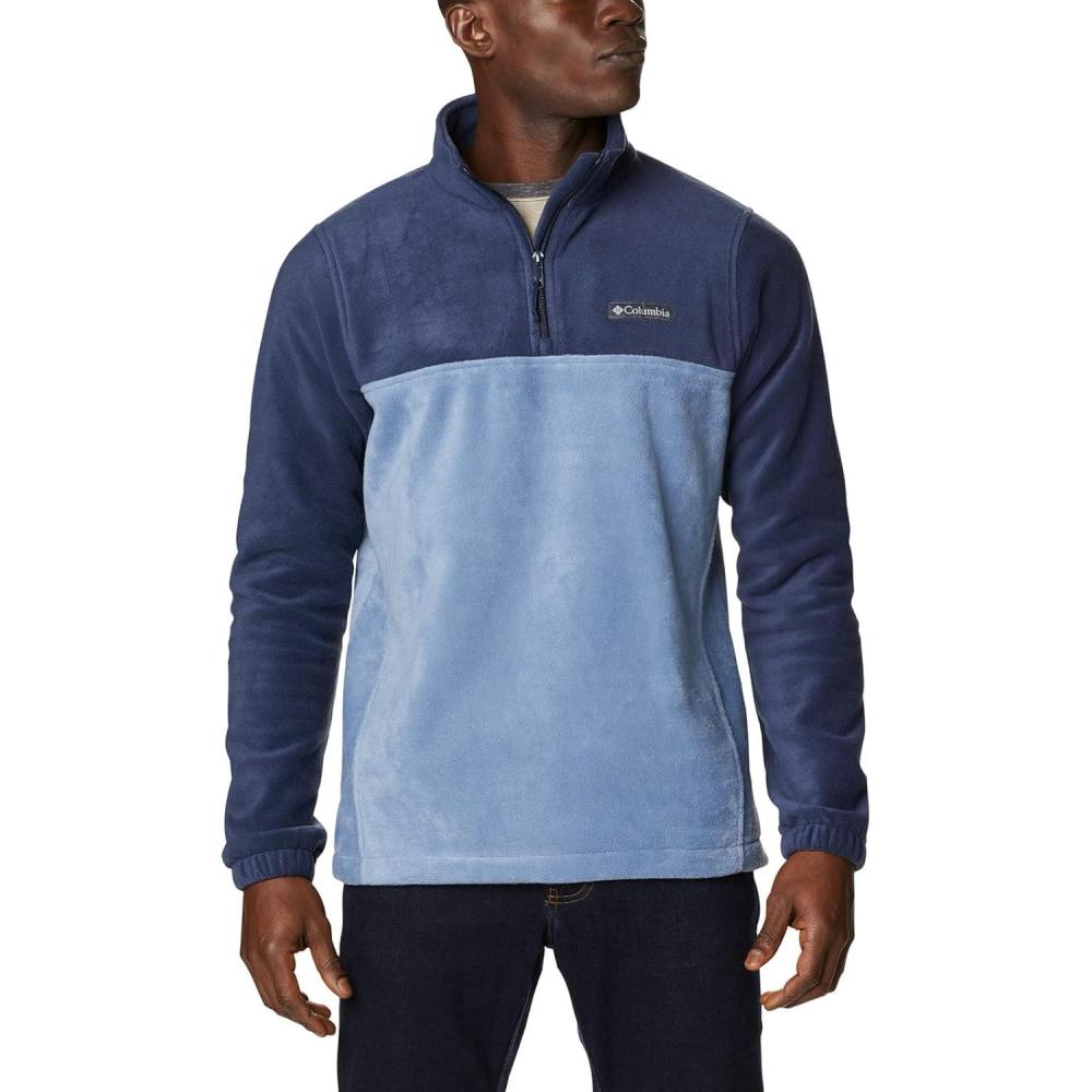imageColumbia Mens Steens Mountain Half Zip FleeceCollegiate NavyBluestone