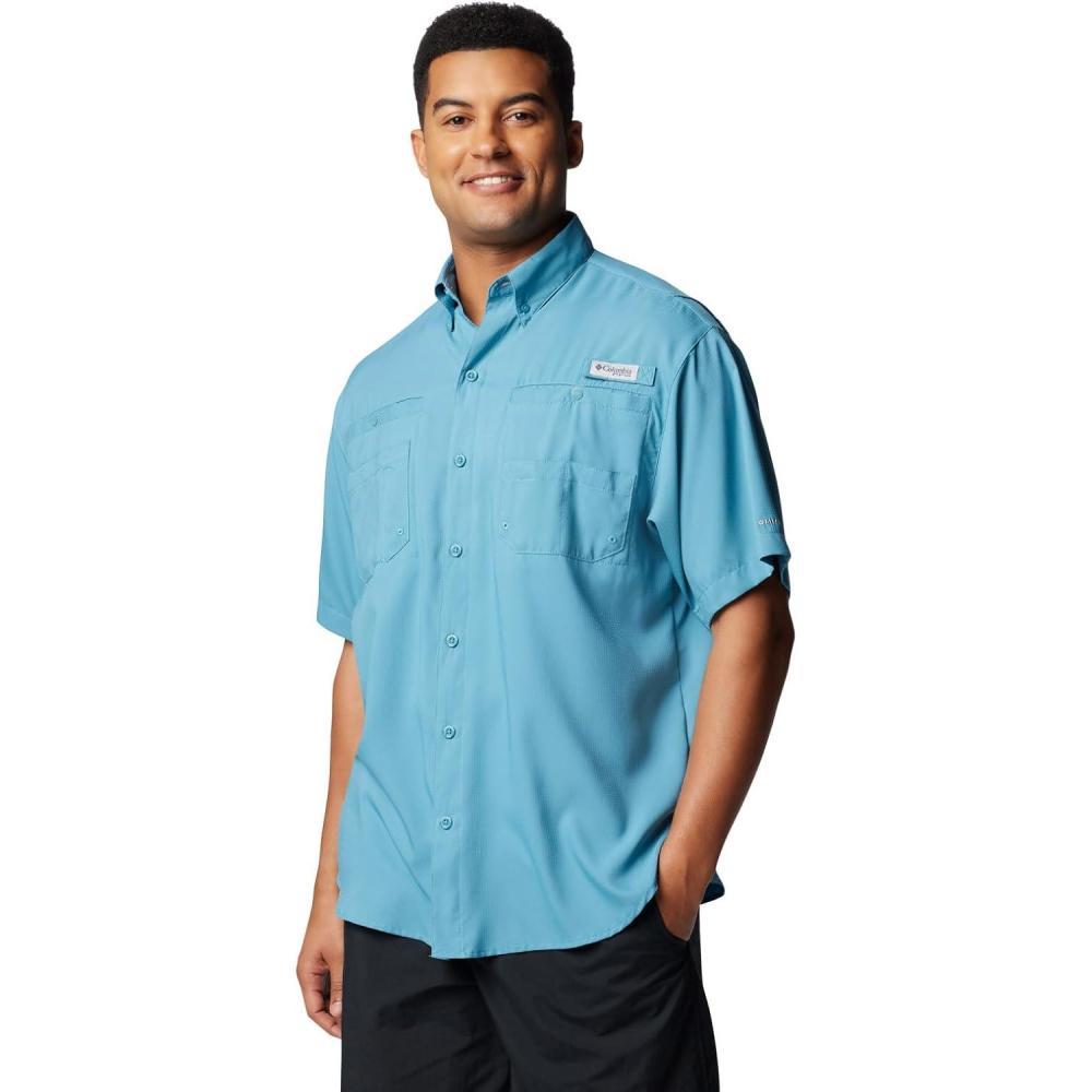 imageColumbia Mens Tamiami II Short Sleeve ShirtCanyon Blue