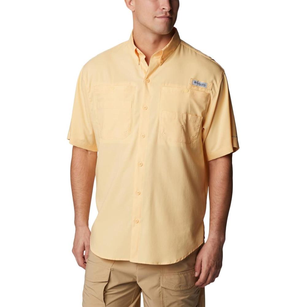 imageColumbia Mens Tamiami II Short Sleeve ShirtCocoa Butter