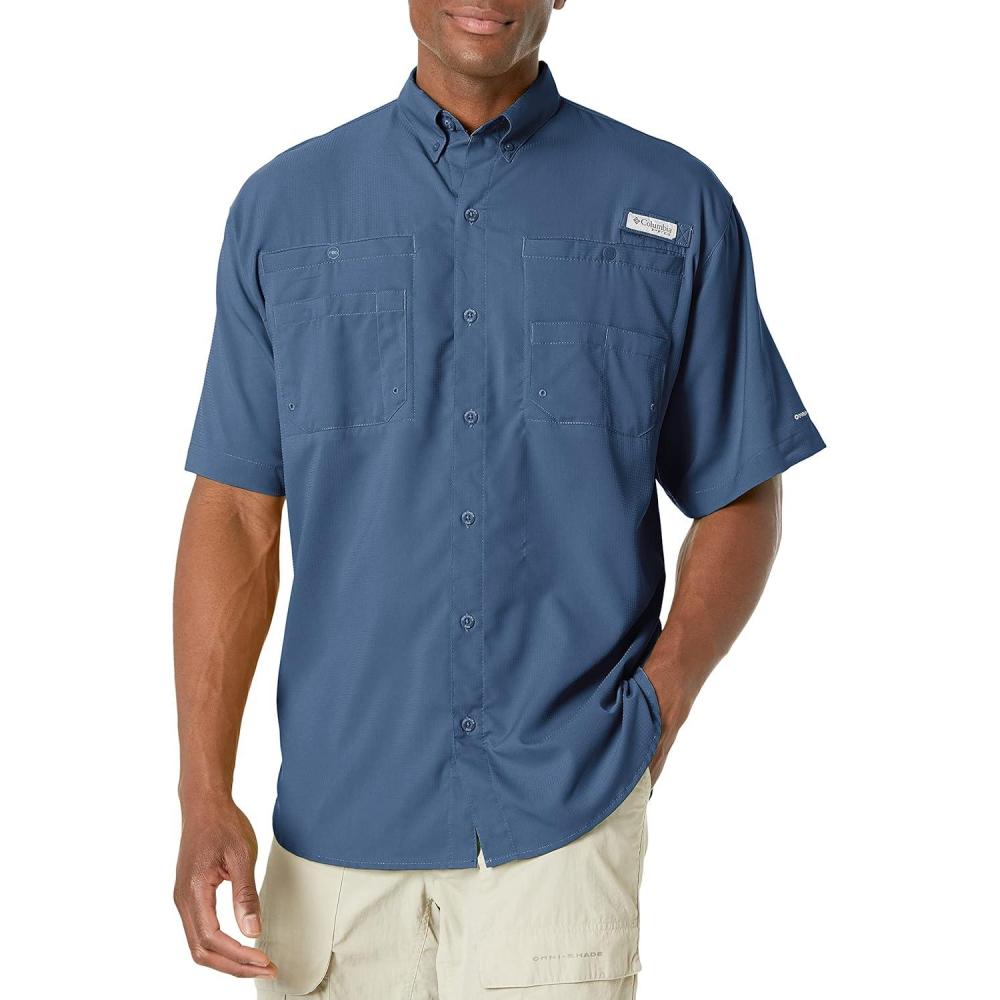 imageColumbia Mens Tamiami II Short Sleeve ShirtDark Mountain