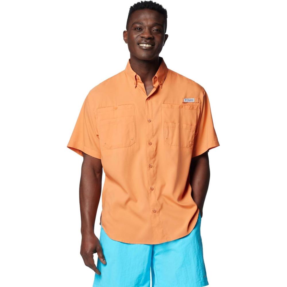 imageColumbia Mens Tamiami II Short Sleeve ShirtDusty Orange