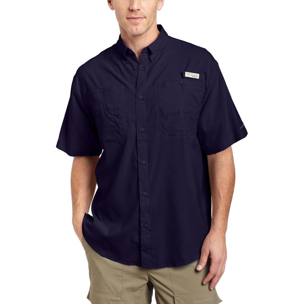 imageColumbia Mens Tamiami II Short Sleeve ShirtEclipse Blue