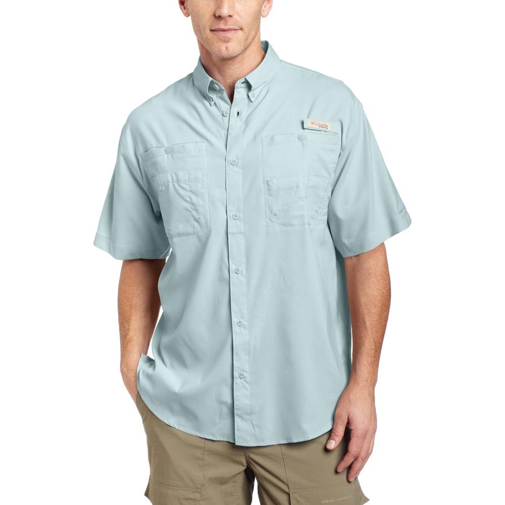 imageColumbia Mens Tamiami II Short Sleeve ShirtLight Metal