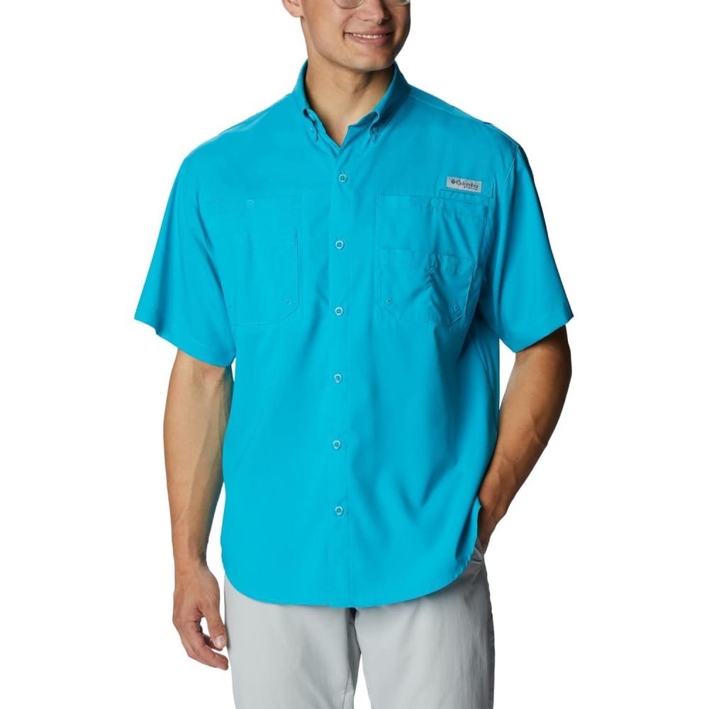 imageColumbia Mens Tamiami II Short Sleeve ShirtOcean Teal