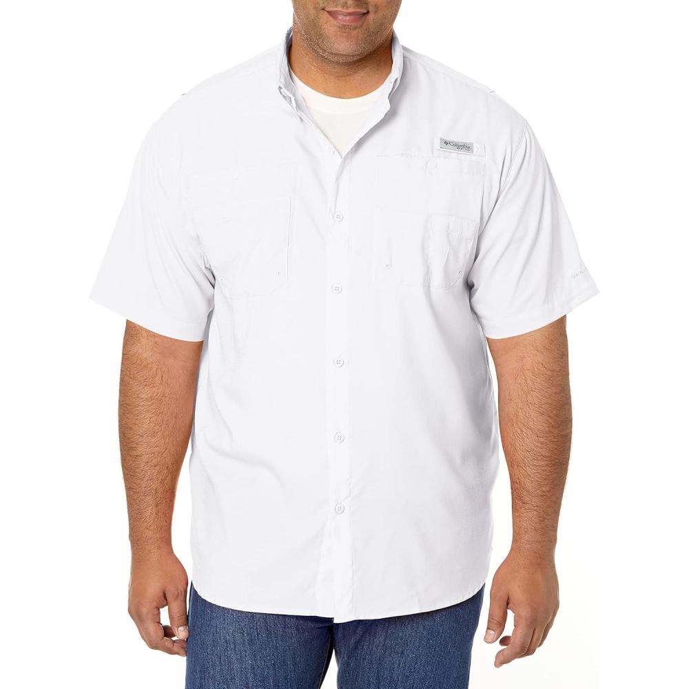 imageColumbia Mens Tamiami II Short Sleeve ShirtWhite
