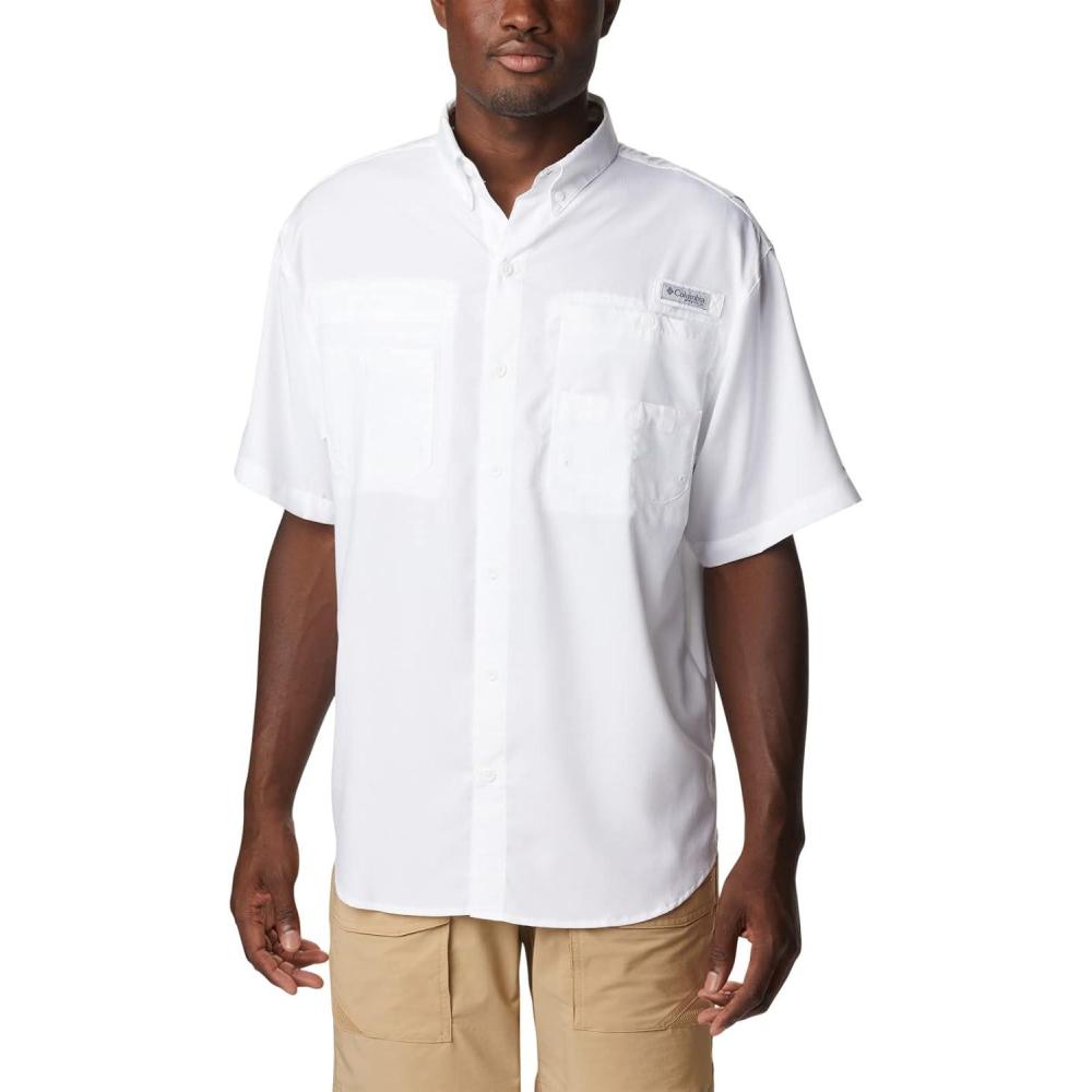 imageColumbia Mens Tamiami II Short Sleeve ShirtWhiteRealtree Edge