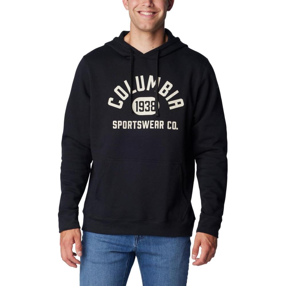 imageColumbia Mens Trek HoodieBlack  College Life Graphic