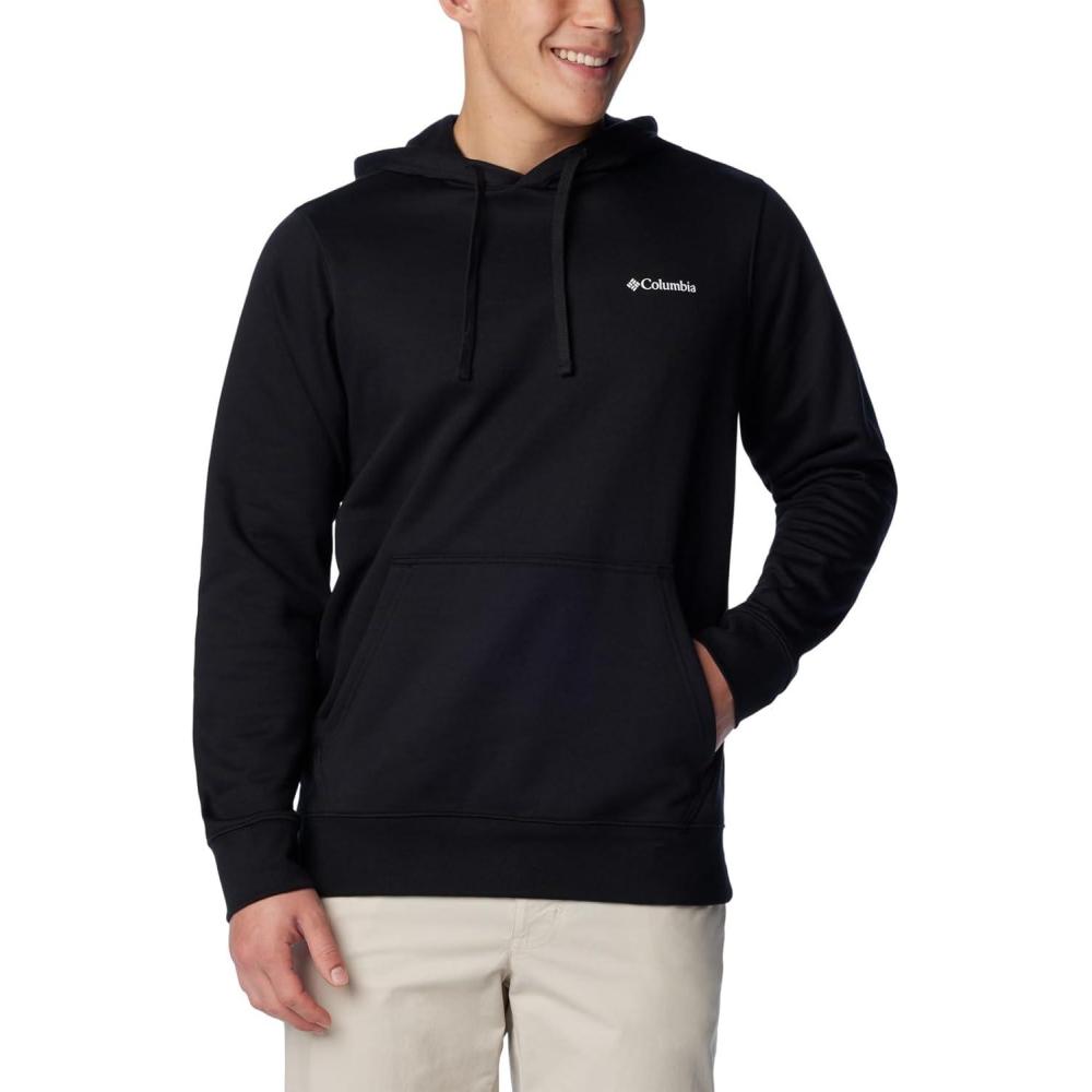 imageColumbia Mens Trek HoodieBlackLc Csc Branded Graphic