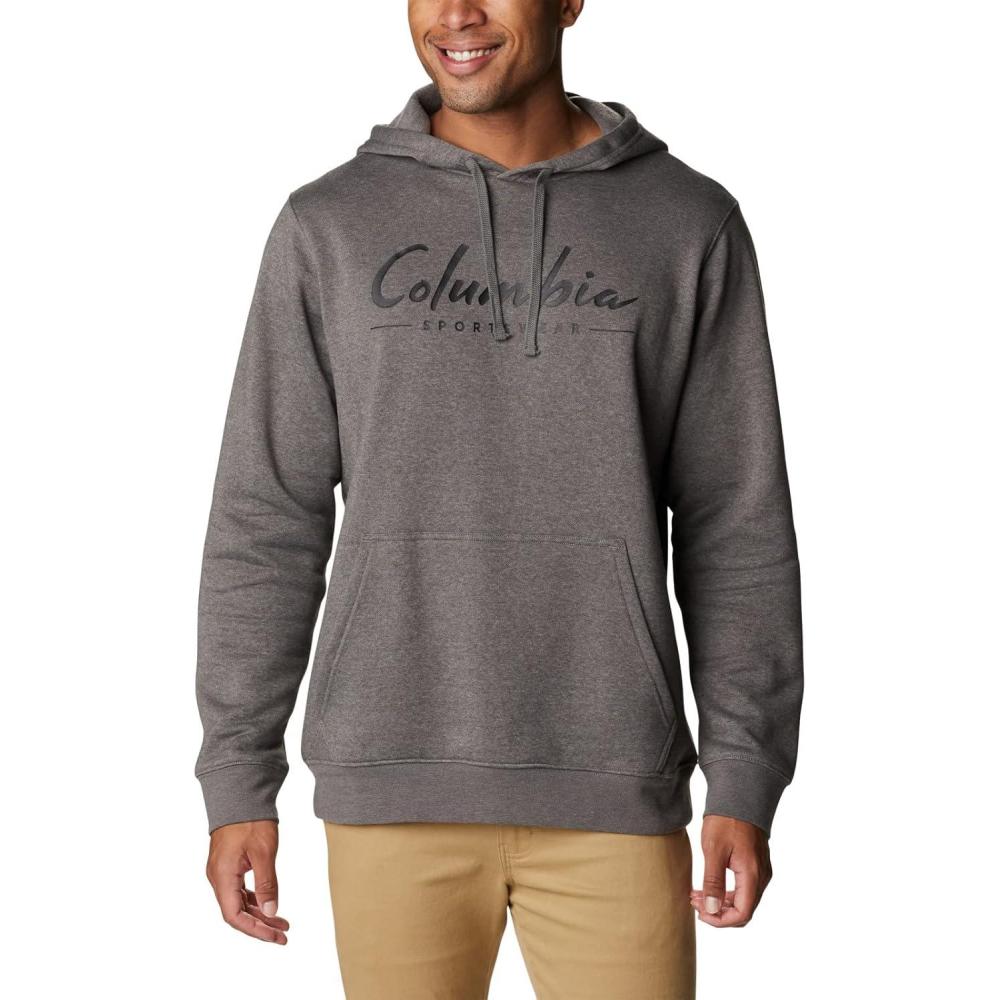 imageColumbia Mens Trek HoodieCharcoal Heather