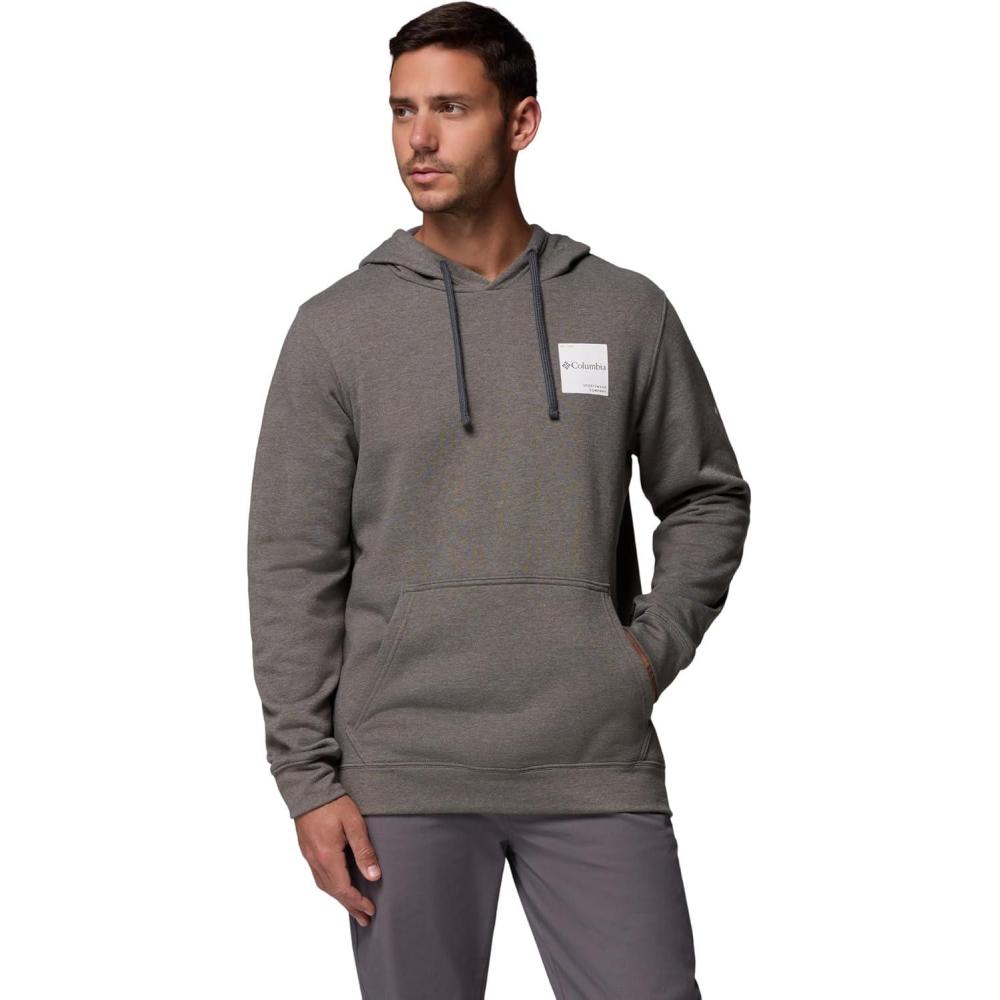 imageColumbia Mens Trek HoodieCharcoal HeatherBoxy Brand
