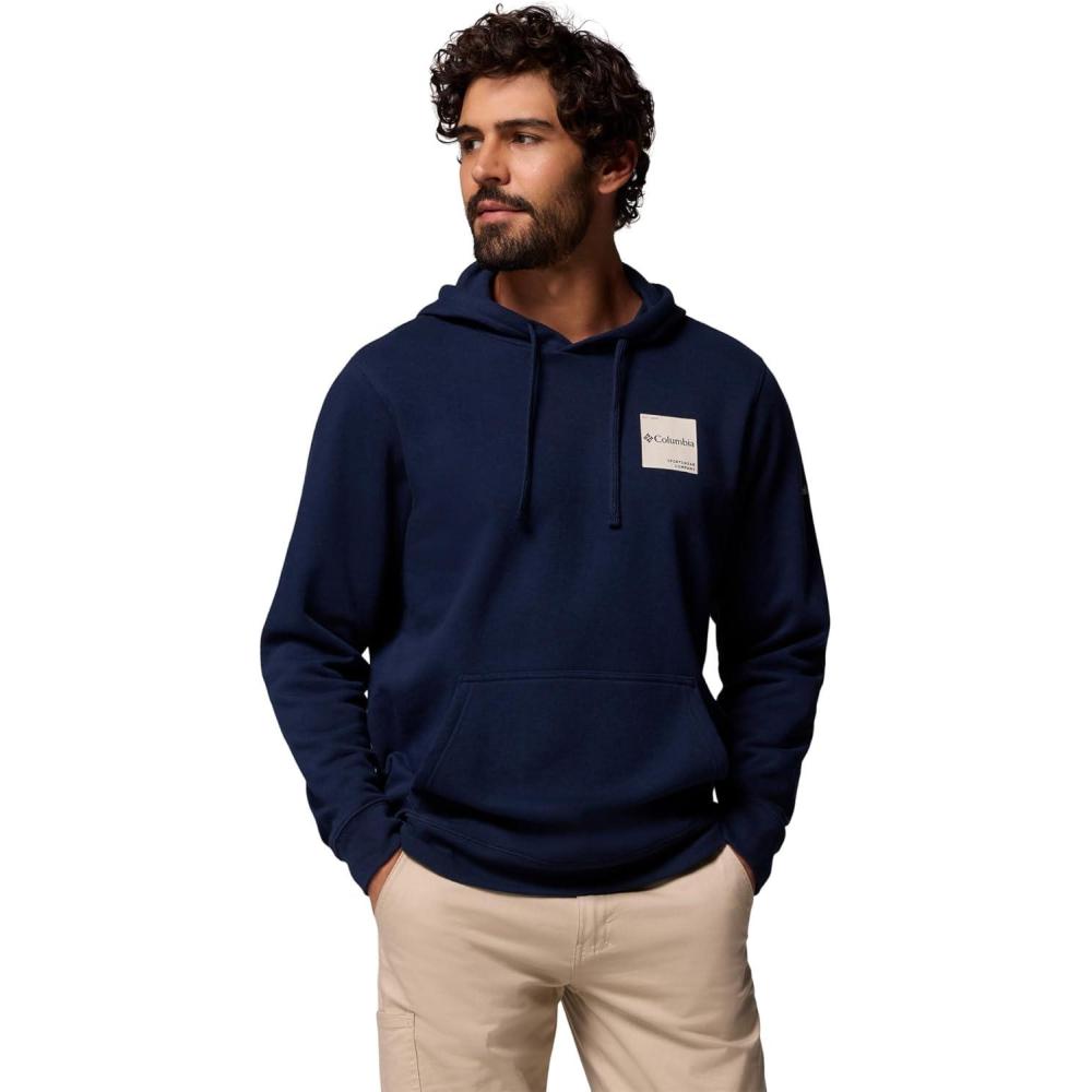 imageColumbia Mens Trek HoodieCollegiate NavyBoxy Brand