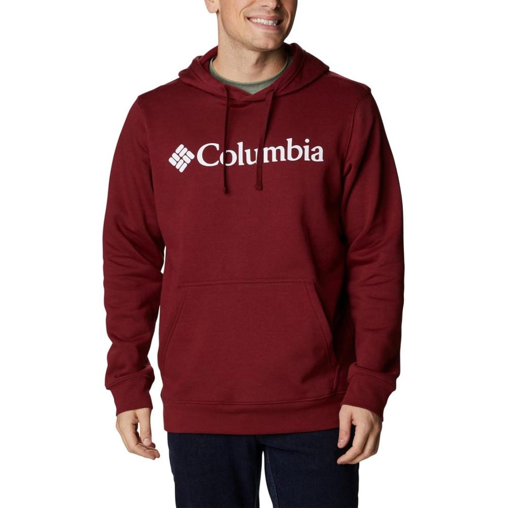 imageColumbia Mens Trek HoodieRed Jasper