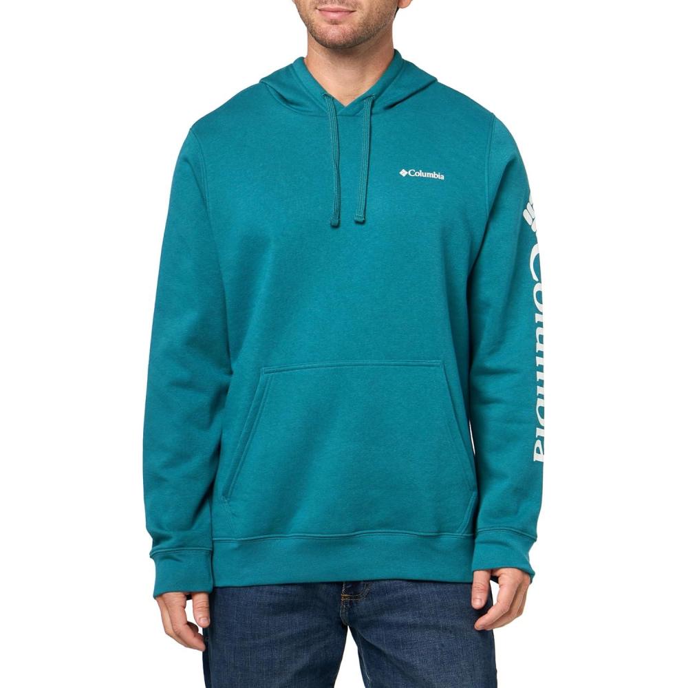 imageColumbia Mens Trek HoodieRiver BlueCsc Sleeve Logo