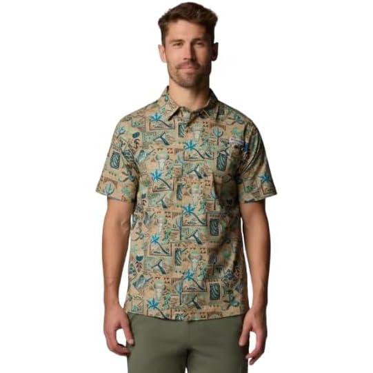 imageColumbia Mens Wild Cast Camp ShirtBeach Bajabound