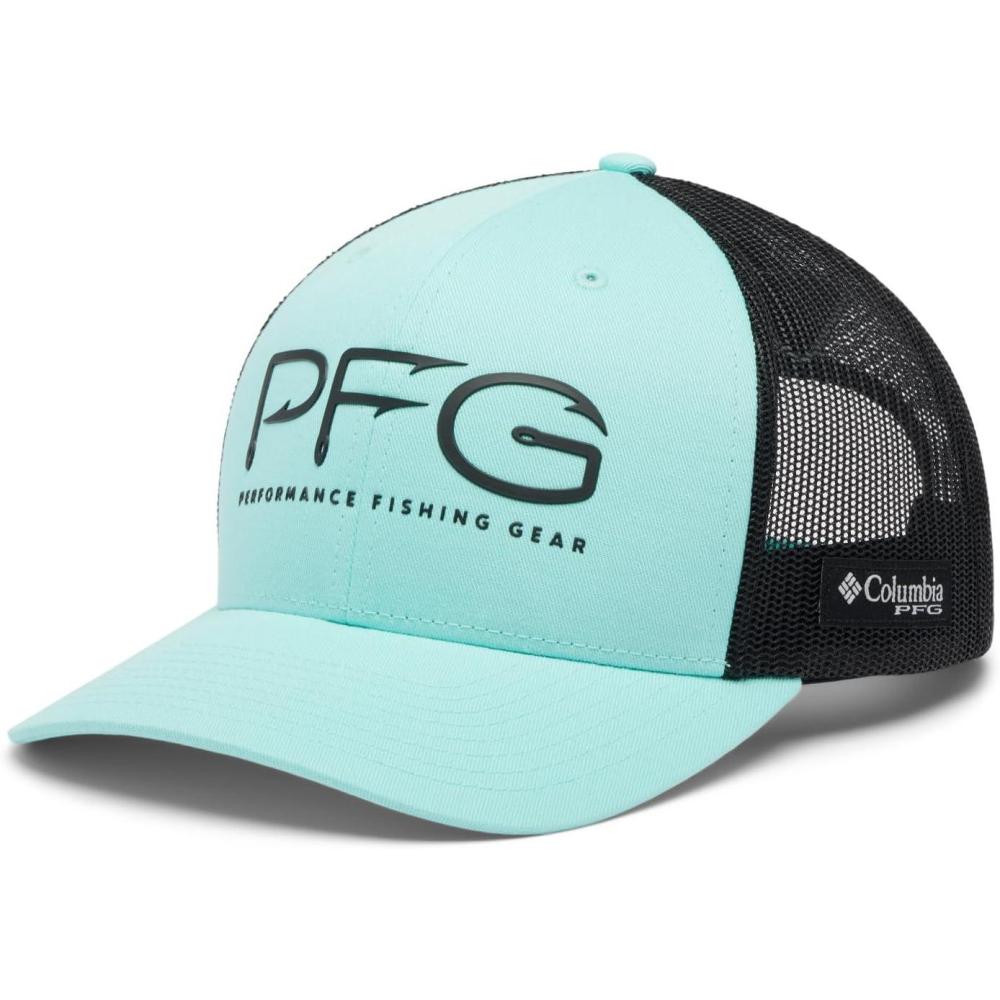 imageColumbia Unisex PFG Fischflagge Mesh Ballkappe Hoch CapGulf StreamBlackBlack