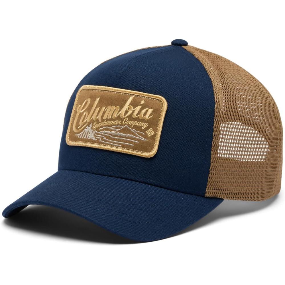 imageColumbia UnisexAdult Road Ready Snap BackColl NavyDeltaColumbia Mountains