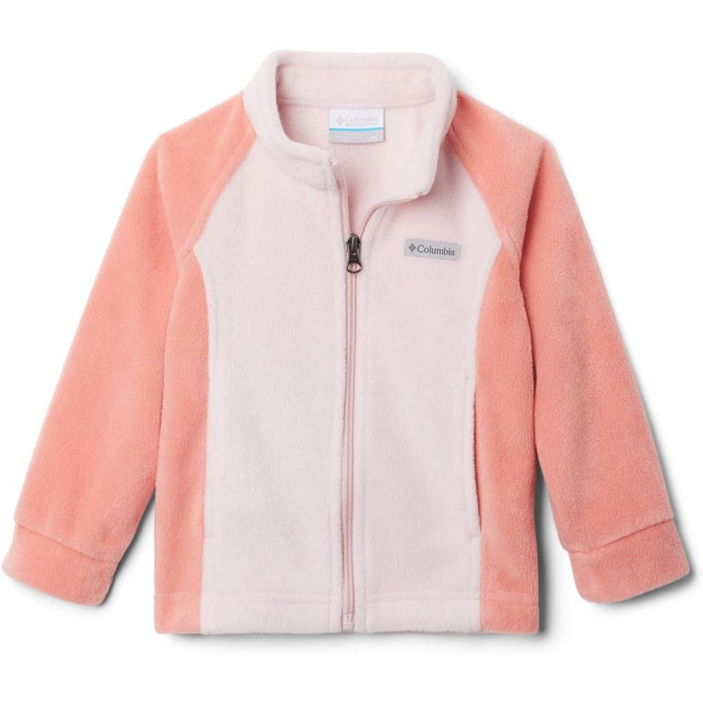 imageColumbia UnisexBaby Benton Springs Fleece JacketFaded PeachDusty Pink