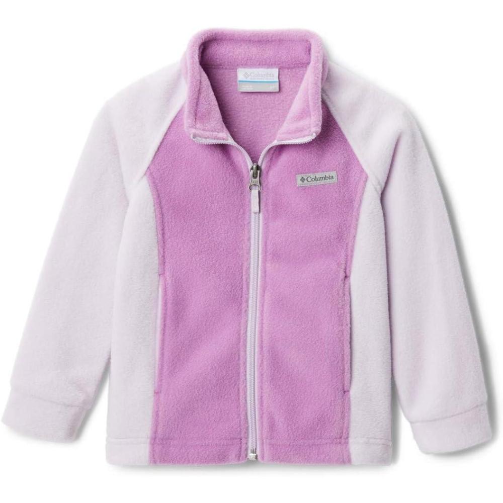 imageColumbia UnisexBaby Benton Springs Fleece JacketPale LilacBlossom Pink