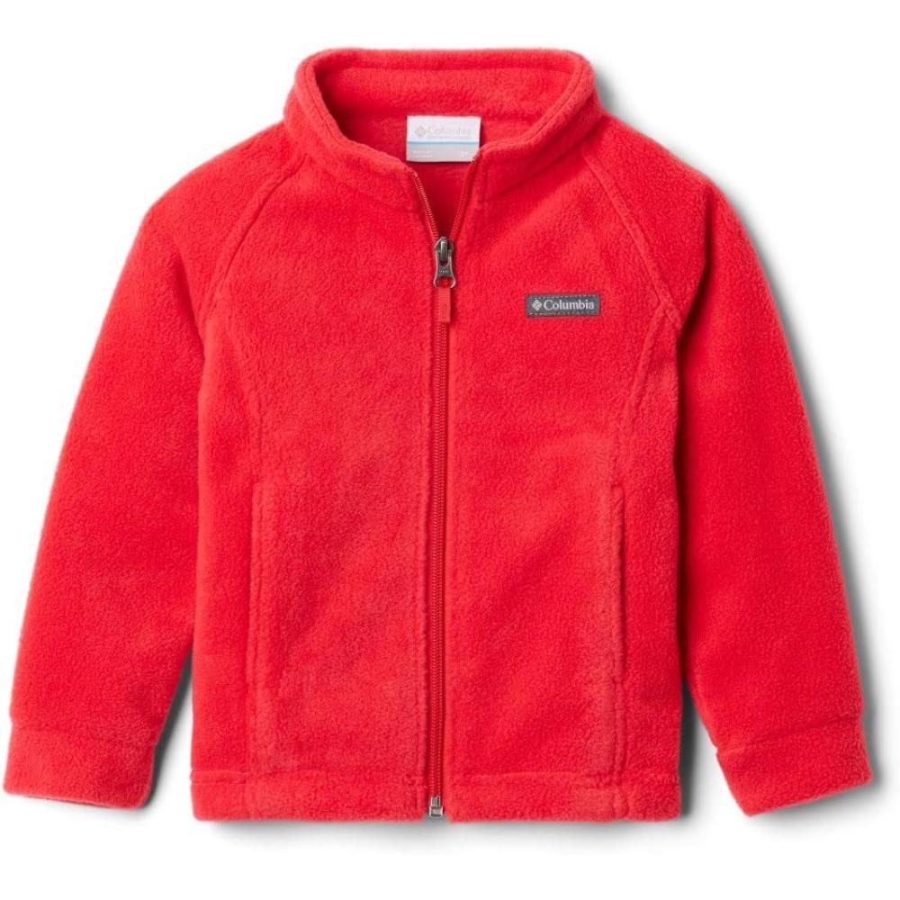 imageColumbia UnisexBaby Benton Springs Fleece JacketRed Lily