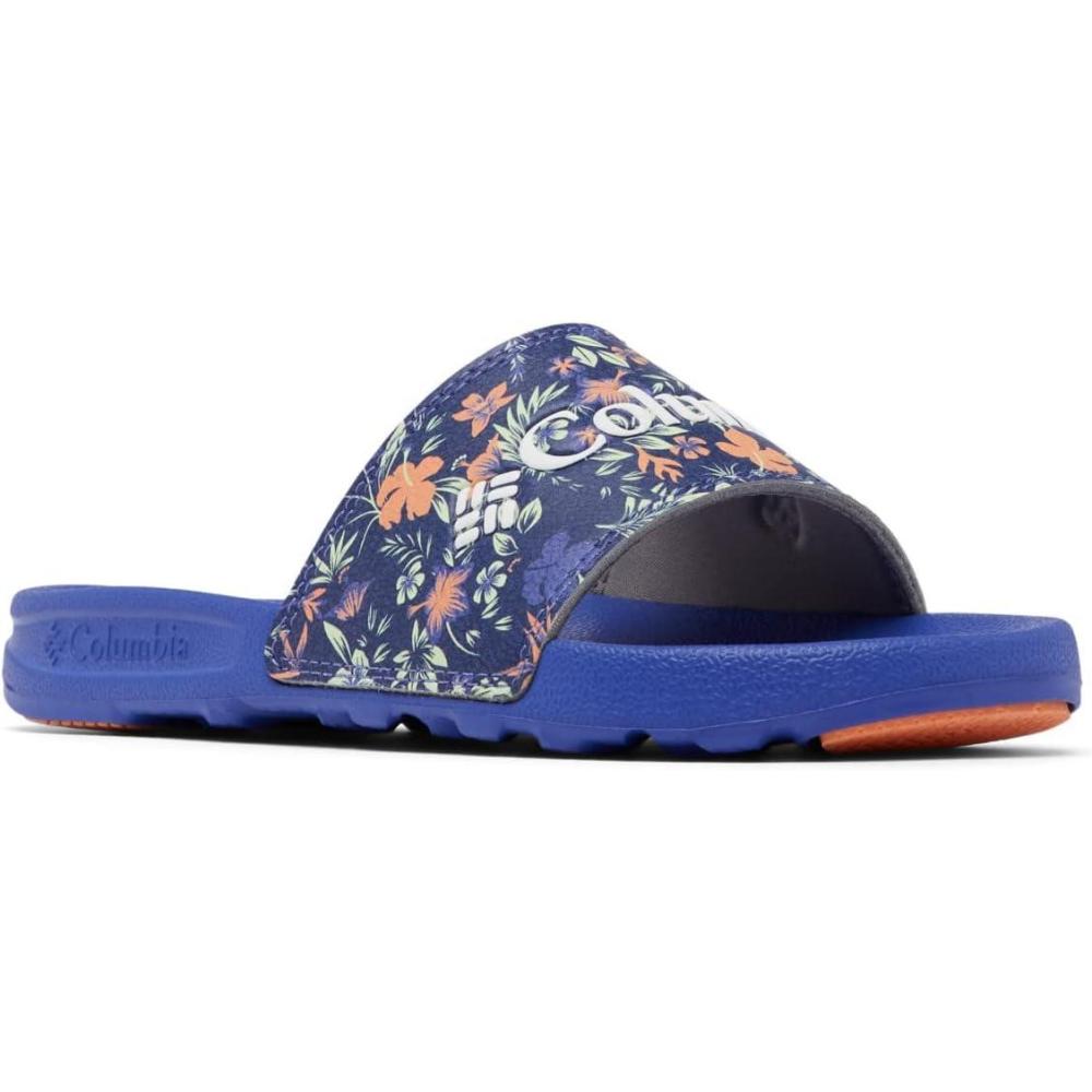 imageColumbia UnisexChild Hood River Slide Sport SandalPurple LotusWhite