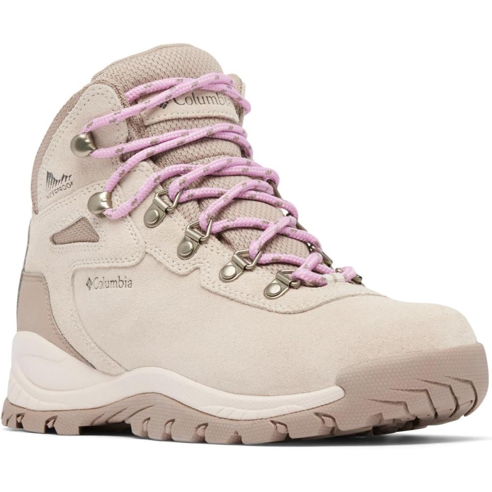 imageColumbia Womens Newton Ridge Plus Waterproof Amped Hiking BootDark StoneCosmos