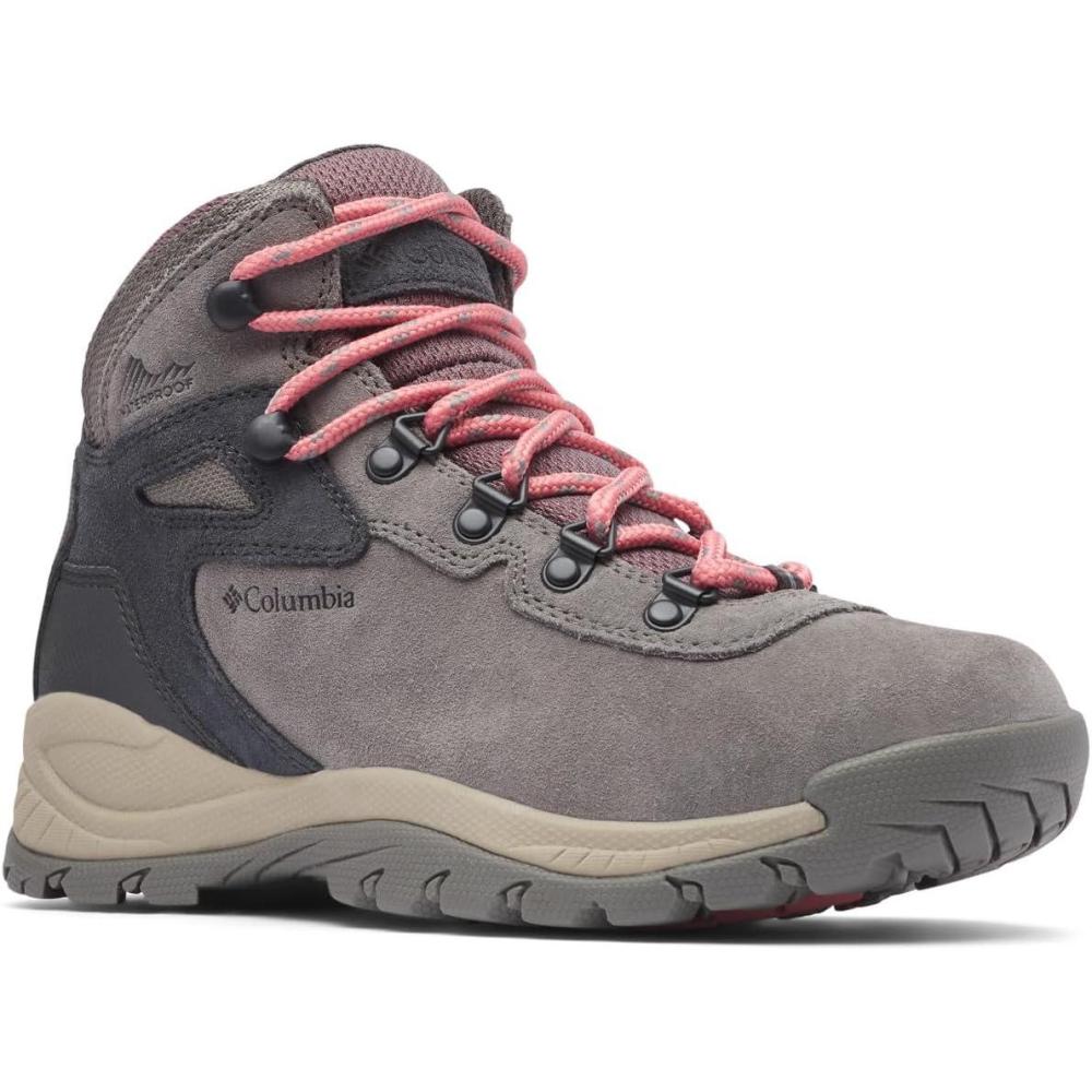 imageColumbia Womens Newton Ridge Plus Waterproof Amped Hiking BootStratusCanyon Rose