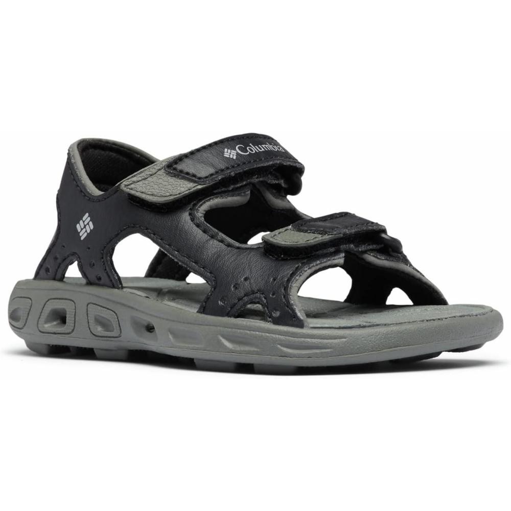 imageColumbia unisexchild Techsun Vent SandalSport SandalBlackColumbia Grey