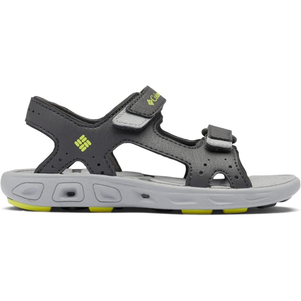 imageColumbia unisexchild Techsun Vent SandalSport SandalDark GreyWarning Yellow