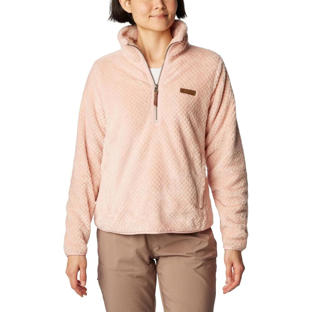 imageColumbia womens Fire Side Sherpa 14 ZipDusty Pink