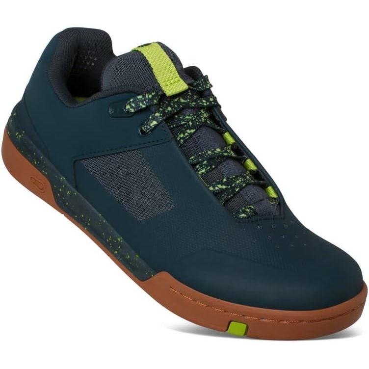 imageCrankbrothers Stamp Lace Flat MTB ShoesLime Green Splatter