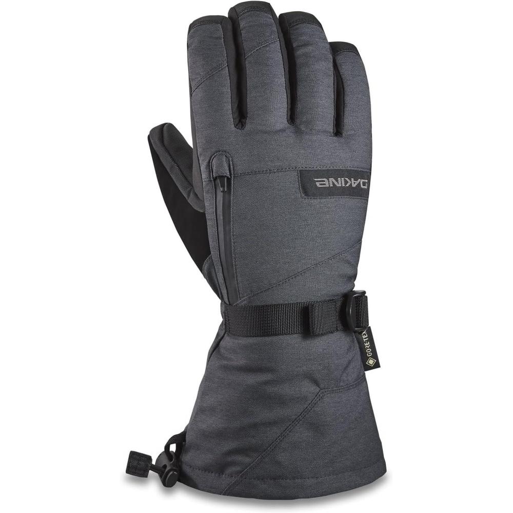 imageDakine Mens Titan GoreTex Ski and Snowboard GlovesCarbon