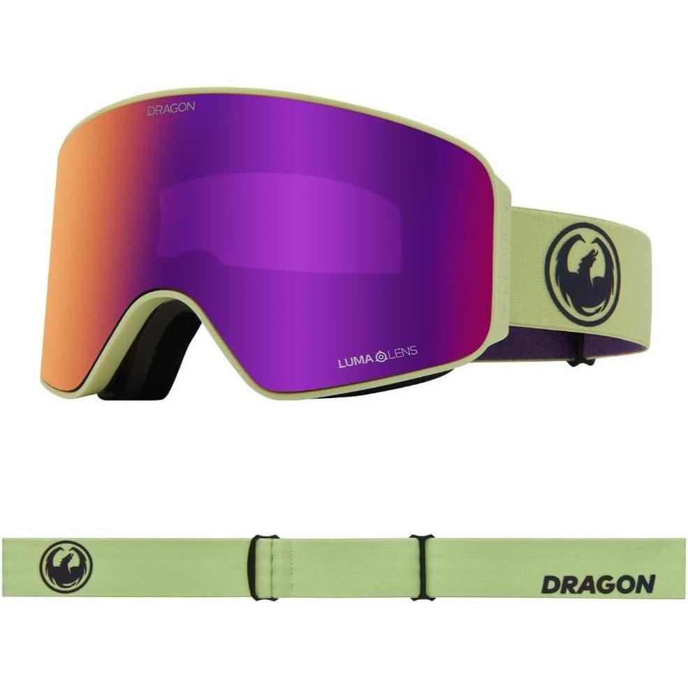 imageDragon NFX Mag OTG Goggle Bonus Lens Matcha WLumalens Purple Ion Lumalens Midnight 2025