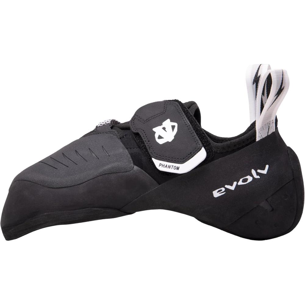 imageEVOLV Phantom Rock Climbing Shoe for Bouldering ampamp Sport ClimbingBlackWhite