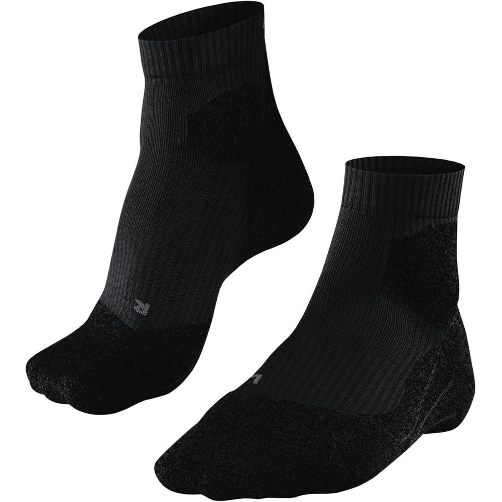 imageFALKE Womens RU Trail Running Socks Stabilizing Athletic 1 PairBlack Blackmix 3010