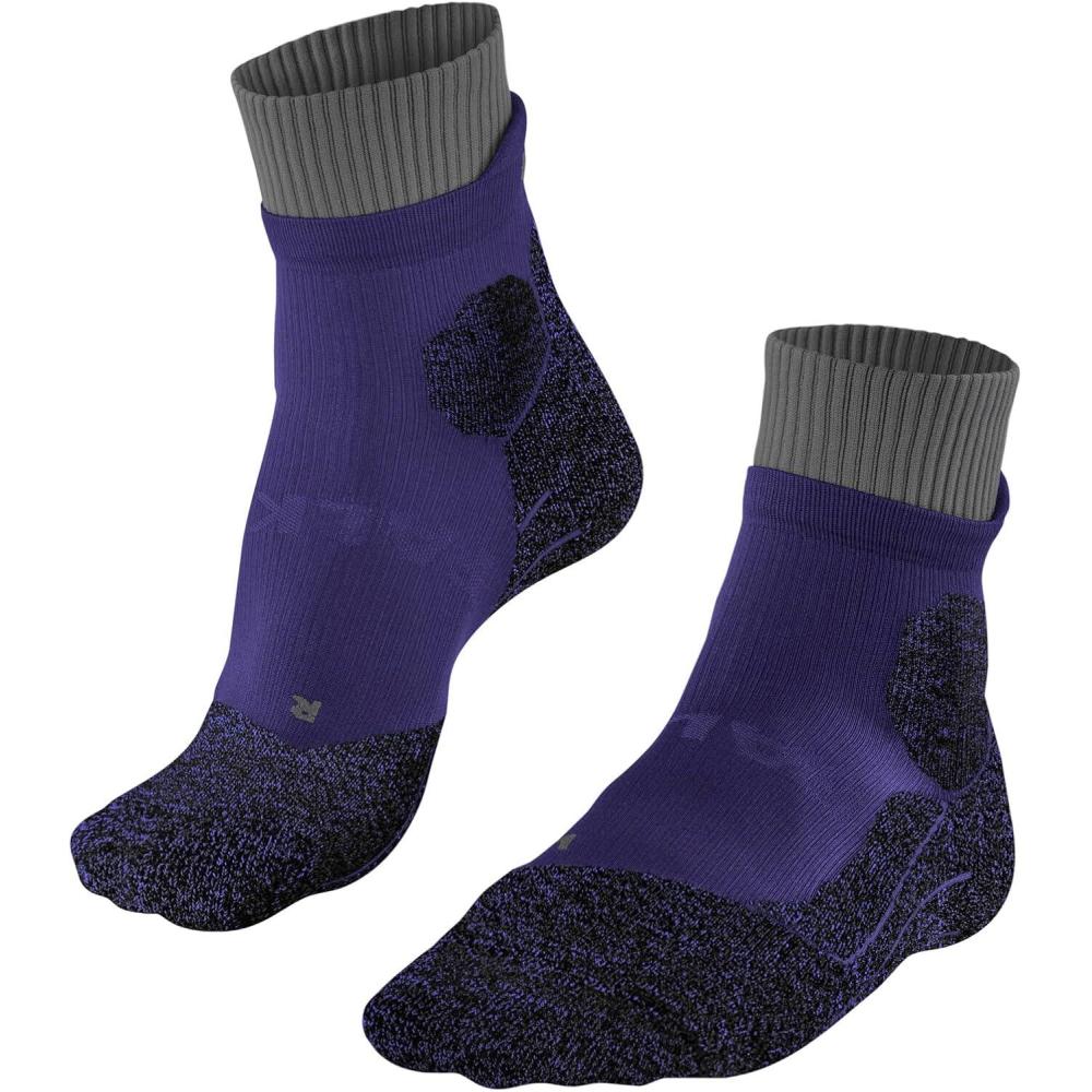 imageFALKE Womens RU Trail Running Socks Stabilizing Athletic 1 PairPurple Amethyst 8683