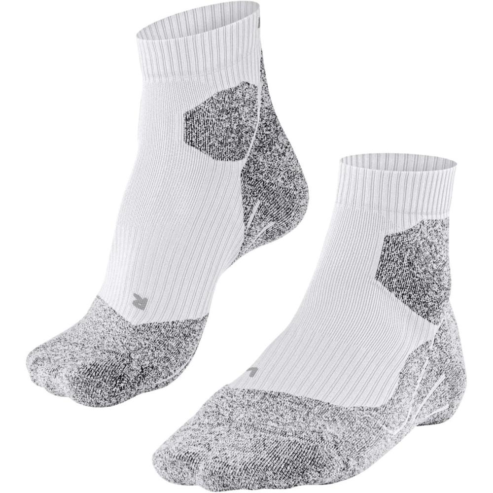 imageFALKE Womens RU Trail Running Socks Stabilizing Athletic 1 PairWhite Whitemix 2020