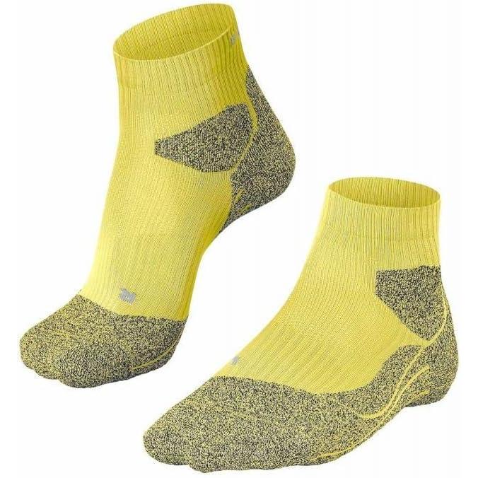 imageFALKE Womens RU Trail Running Socks Stabilizing Athletic 1 PairYellow Babouche 1255
