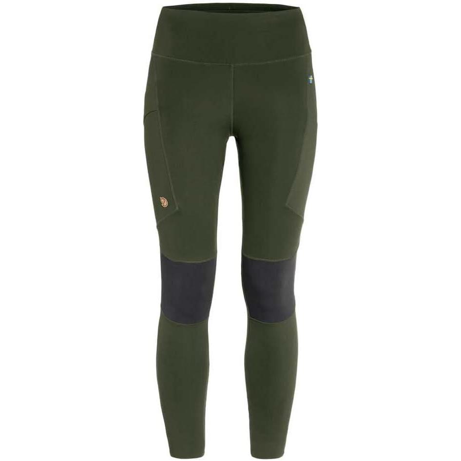 imageFjallraven Abisko Trekking Tights Pro WomensDeep ForestIron Grey