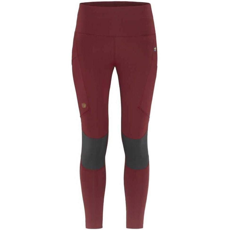 imageFjallraven Abisko Trekking Tights Pro WomensPomegranate RedIron Grey