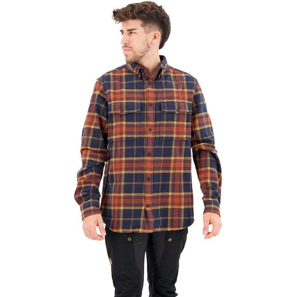 imageFjallraven F81478215555XL vik Twill Shirt M Autumn LeafDark Navy XL